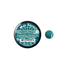 Polvere acrilica Mia Secret Professional Spark Collection 1/4 oz (scegli il tuo colore) (Verde notte)