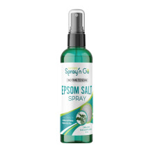 Spray Epsom Salts Bartons Spray n Go, Sem Fragrância, Óleo de Eucalipto Orgânico, Lavanda - 4 oz