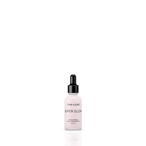 Tan Luxe SUPER GLOW Self Tan Serum, (30 ml) Daily Gradual Fake Tanning Skincare, Cruelty Free & Vegan