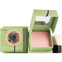 dandelion TRAVEL SIZE MINI 3.5 g Net wt. 0.12 oz. baby-pink brightening face powder