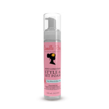 Camille Rose Mint Condition Style och Set skum med Aloe Vera och Sea Moss fr extra frizz fri glans och alla hrtyper 8 fl oz