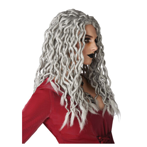 California Kostumer Gr? Crinkle Dreads Paryk Gr? 2
