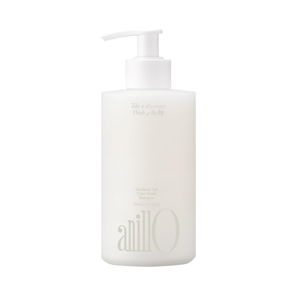 Anillo White Gardenia Veil Color Shield Shampoo - Color-Treated Hair Care With Vegan Collagen Protein Complex & Bloom - Shine Enhancing Damage Repai