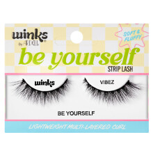 Ardell Winks Be Yourself Lashes - Vibez-stijl Gedurfde en expressieve zwarte stripwimpers Gemakkelijk aan te brengen Dramatische look Valse wimpers 1