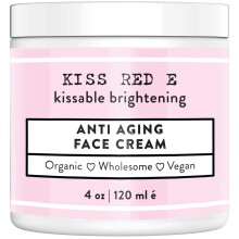 KissRedE Anti-aging gezichtscr?e. Beste anti-rimpel cr?e vochtinbrengende cr?e voor gezicht, handen en nek. Verminder rimpels, fijne lijntjes, kraaie
