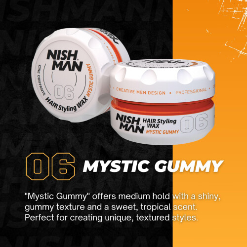 Nishman Haargel Wachs Mystic Gummy 06 1