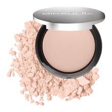 Mirabella Pure Press Powder Foundation Makeup HD Finish Bygbar Mineral Foundation til sensitiv hud og alle hudtyper med aldersforstyrrende fordel