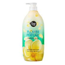SHOWERMATE Bagnoschiuma al profumo di fiori 40,57 fl oz / 1,2 L (Giallo - Fresia e gelsomino)