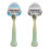 2x supporto a ventosa in plastica per rasoio - nero/azzurro/trasparente 5