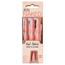Ardell Nail Addict Naked Maven Press On Nails Medium doodskistvorm nagelkit 1-pack