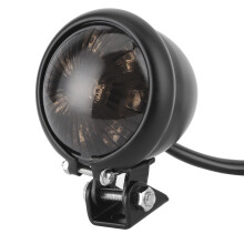 Universelle 12V Motorrad-LED-Rücklicht mit Rauchglas und Montageschraube