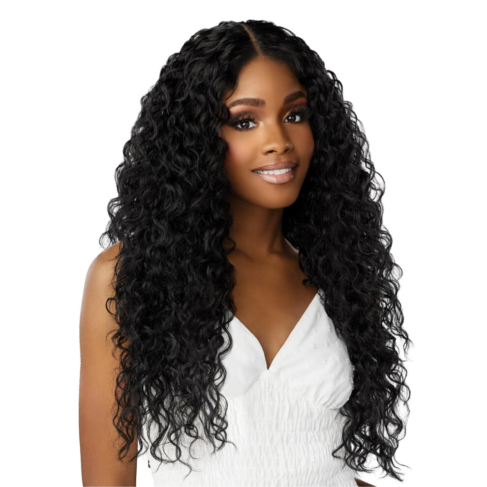 Sensationnel Unisex Silver Synthetic Hair Dashly Hd Lace Front Wig - Lace Unit 39 (Balayage Platinum)