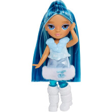 Rainbow High Littles Fate delle Fate + Pet - Sapphire, Blu 5.5" Bambola Piccola e Cane Fantastico con Ali Intercambiabili