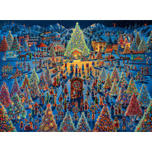 Buffalo Games - Eric Dowdle - Festival of Trees - Puzzle da 1000 pezzi per adulti - Puzzle impegnativo perfetto per le serate di gioco