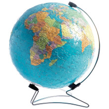 Ravensburger The Earth Palla Puzzle 3D da 540 Pezzi per Bambini e Adulti - La Tecnologia Easy Click Significa che i Pezzi Si Incastrano Perfettam