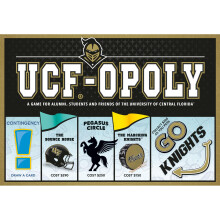 Late For The Sky: UFC-Opoly - Familiebordspel met universiteitsthema Opoly-stijl spelavond Traditioneel spel of versie van 1 uur Leeftijden 8+ 2-6 sp