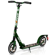Hurtle Renegade Kick-scootere til b?rn Teenagere Voksne - 2-hjulede b?rnescootere med justerbart T-Bar-styr - Anti-Slip-legering - B?rbare foldes