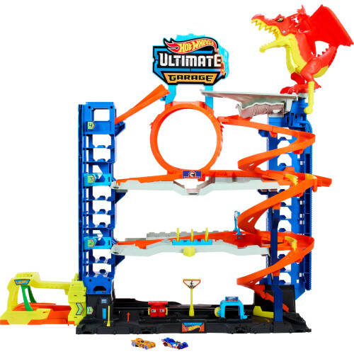 Hot Wheels City Let's Race Netflix - Ultimate Garage Playset