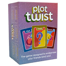 Plot Twist Card Game - Kortspil for voksne Teenagere og familier - Sjovt familiefestspil designet til at genere dine venner (og dig) - 14+ aldre
