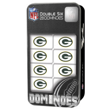 MasterPieces Game Day - NFL Green Bay Packers - 28 Piece Team Logo Double Six Domino Set