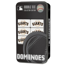 MasterPieces officielt licenseret MLB San Francisco Giants 28 Piece Dominoes spil for voksne