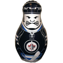 Fremont Die NHL Winnipeg Jets Bop Bag Gonfiabile Checking Buddy Sacco da boxe Standard: 40 """" Colori della squadra alti