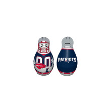 Fremont Die NFL New England Patriots Bop Bag Opblaasbare Tackle Buddy Bokszak Standaard: 40"""" Hoog Teamkleuren