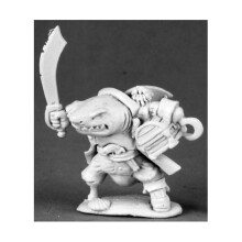 Reaper Rumscratch Dwarf Wereshshark 03493 fra Miniatures
