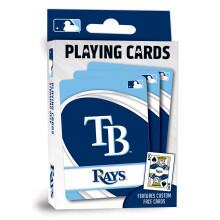 MasterPieces oficilne licencovan hrac karty MLB Tampa Bay Rays balcek 54 karet pro dospel