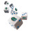 MasterPieces Game Day - NCAA Florida Gators - 6-delt teamlogo ternings?t - D6 standardst?rrelse 3