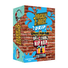 Lyrisk korrekt OG Vandt?t 90'er & 2000'er Hip Hop og R&B trivia kortspil - Holdbar st?nksikker fest for voksne Rejser Udend?rs Sjov Camping Famil
