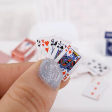 RillyRellow miniatur pker jtkkrtyk babahz miniaturk pker mini krtya 1/12 pker krtyk mini jtkkrtyk babahzhoz miniatur Diorma apr mu
