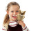 Folkmanis Mini Great Horned Owl Finger Puppet, Brown, White, Black 3