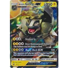 Alolan Golem GX - 34/111 - Ultra Rare