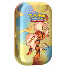 Pokmon TCG: Scarlet & Violet-151 Mini Tin Arcanine (2 Booster-Packs, 1 Mnze und 1 Kunstkarte)
