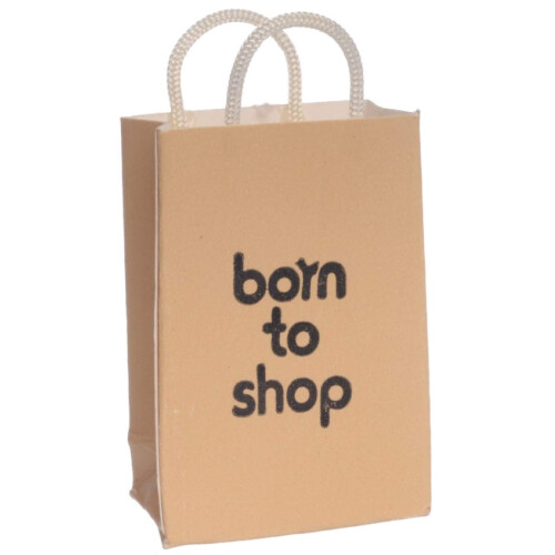 Dollhouse Miniature Shopping Bag