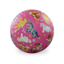 Crocodile Creek Playground Ball - Durable Rubber Ball for Kids Ages 3 and Up - Bouncy Inflatable Ball for Kickball, Indoor Games, and Outdoor Sports -