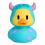 Bare spil Duckalooz 3"""" Sully Bath Rubber Duck Monsters Inc samleobjekt 1