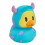 Bare spil Duckalooz 3"""" Sully Bath Rubber Duck Monsters Inc samleobjekt 4