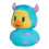 Bare spil Duckalooz 3"""" Sully Bath Rubber Duck Monsters Inc samleobjekt 2
