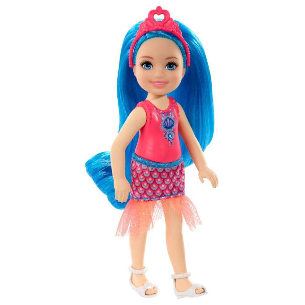 Barbie Brb Dreamtopia Gjj94 Hair Girl (Gjj93) Blue