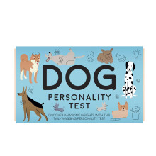 Gift Republic Carte per il test della personalit? del cane - Scopri i tratti unici e l'atteggiamento del tuo cane con 100 carte piene di divertim