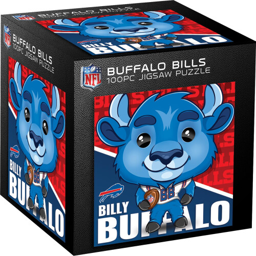 Puzzle per bambini Billy Buffalo - Mascotte Buffalo Bills 100 pezzi 1