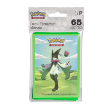 Custodie protettive per mazzi di carte collezionabili Ultra PRO da 65 ct - Grafica Meowscarada - Dimensioni standard per raccoglitore di carte Po
