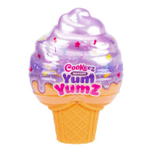 Cookeez Makery Yum Yumz Twin Pack, Full Of Fun And Full Of Yum! Add Ingredients & Discover 2 Super-Cute Scented Surprise Plush Pets Inside An Ice Crea