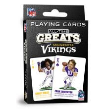 MasterPieces Baby Fanatics Miv3300: Minnesota Vikings All-Time Greats spillekort