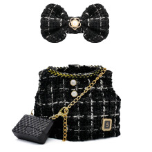 Ropa para muecas de 17 cm Accesorios Premium para muecas con Conjunto de Conjunto de Estilo Elegante y Lujoso de 3 Piezas Que Incluye Ropa con