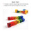 Gioco tradizionale coreano Jack/Pebble Stone Gonggi Set da 6 pezzi (3 set) 2