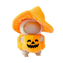 17 cm dukke t?j s?t Halloween tema kostume gr?skar outfit og hekse hat til 6,7 tommer dukker jakkes?t S?d mode p?kl?dning t?j tilbeh?r til 1./2./