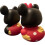 Bare leg Rubber Ducks Minnie og Mickey Mouse 2,5"""" badeleget?j til b?rn 2